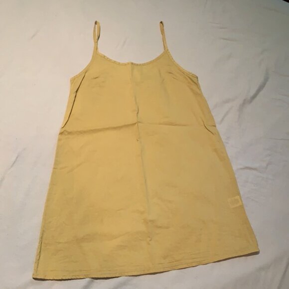 Rylee + Cru Eyelet dolly dress citron. - Picture 2 of 5